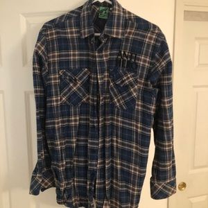 Flannel Antihero button down shirt